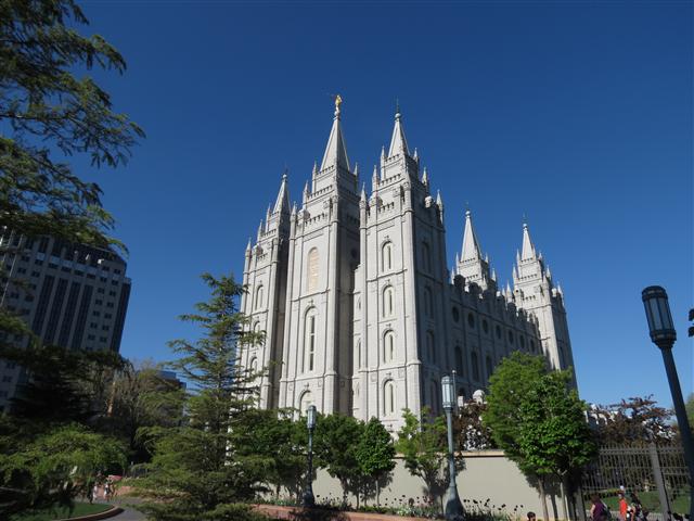 LDS Temple in Salt Lake City ( 4 of 6) (#0999)