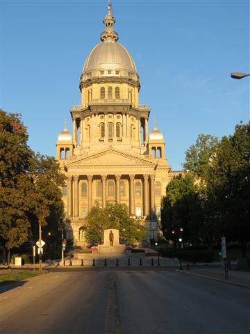 Illinois State Capitol in Springfield ( 1 of 2) (#1201)