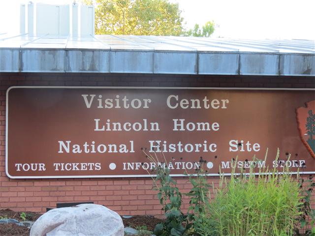 Visitors Center for Abraham Lincoln Museum in Springfield IL 1 of 2 (#1214)