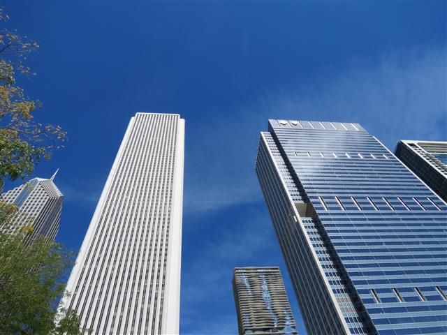 Chicago Skyline near Millenneum Park 1 of 6 (#1227)