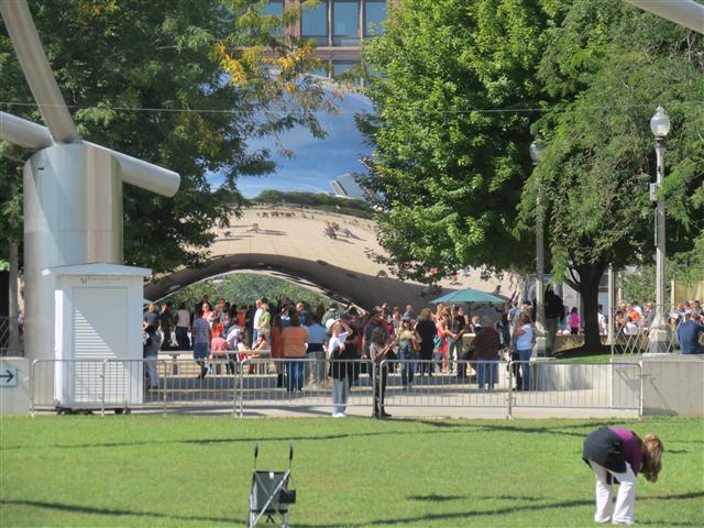 The Bean in Millenium Park in Chicago IL 1 of 6 (#1234)