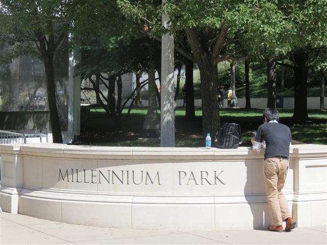 The Bean in Millenium Park in Chicago IL 6 of 6 (#1242)