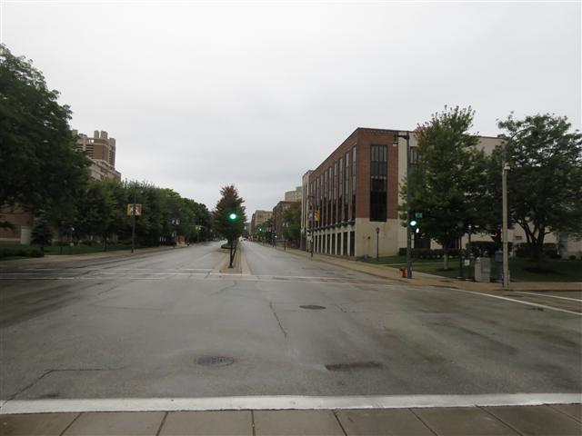 Rainy scenes at Marquette University in Milwaukee 3 of 4 (#1256)