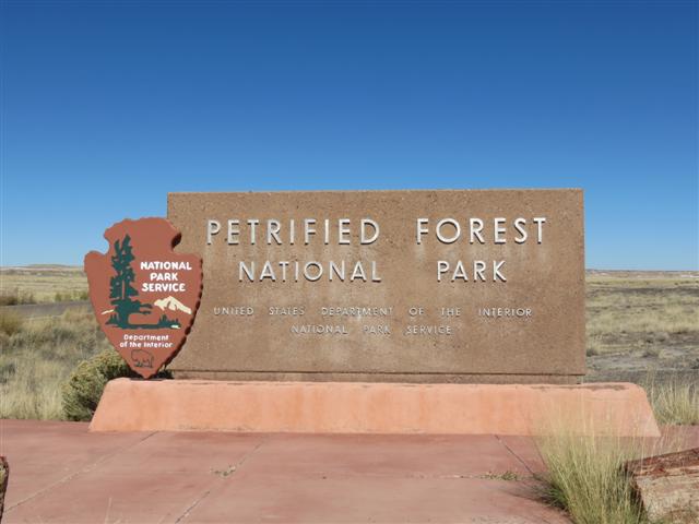 Petrified Forest N.P. near south entrance ( 1 of 9) (#1481)