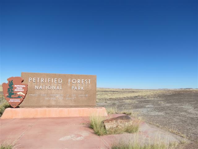 Petrified Forest N.P. near south entrance ( 2 of 9) (#1482)