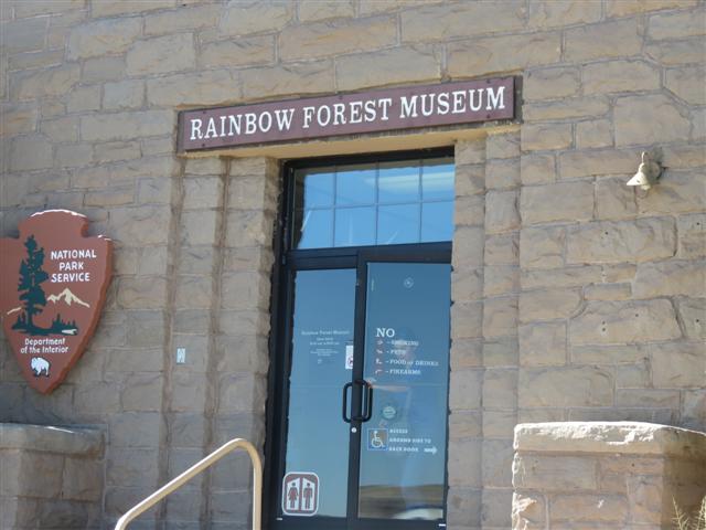 Petrified Forest N.P. Museum at Rainbow Forest ( 1 of 5) (#1494)