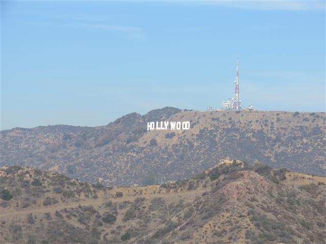 Griffith Observatory view of Hollywood sign  3 of 5 (#1983)
