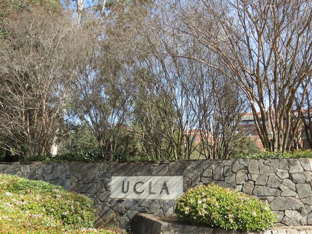 UCLA campus near the Wooden Center 1 of 4 (#2058)