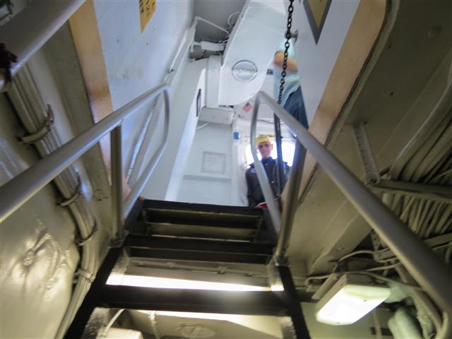 On the inside and on deck of on the Midway Aircraft Carrier in San Diego 10 of 48 (#2134)