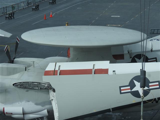 On the inside and on deck of on the Midway Aircraft Carrier in San Diego 14 of 48 (#2138)