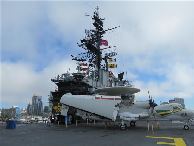 On the inside and on deck of on the Midway Aircraft Carrier in San Diego 27 of 48 (#2153)