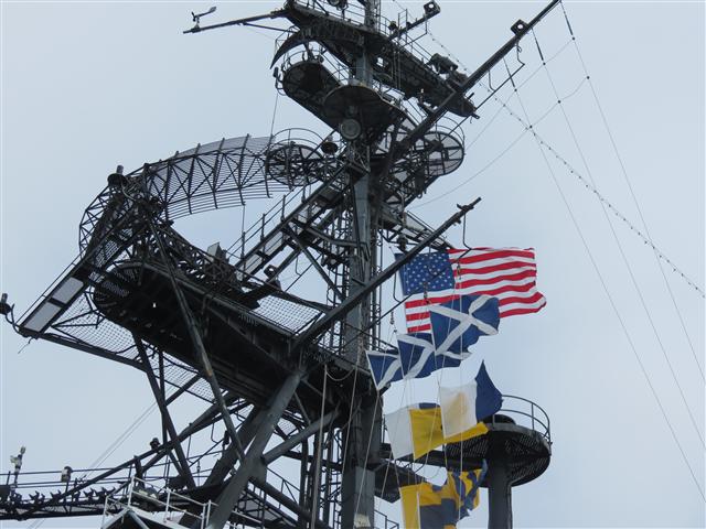 On the inside and on deck of on the Midway Aircraft Carrier in San Diego 28 of 48 (#2154)