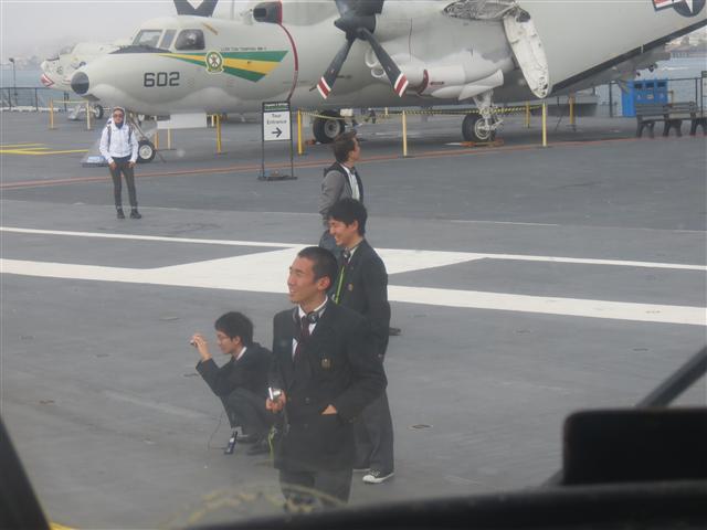 On the inside and on deck of on the Midway Aircraft Carrier in San Diego 31 of 48 (#2157)