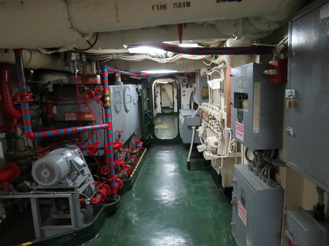 On the inside and on deck of on the Midway Aircraft Carrier in San Diego 38 of 48 (#2167)