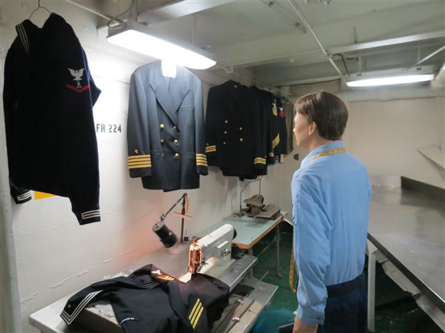 On the inside and on deck of on the Midway Aircraft Carrier in San Diego 44 of 48 (#2173)