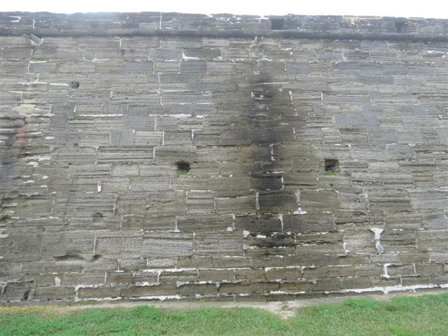 Castillo San De Marcos -- Fort Walls  1 of  4 (#2263)
