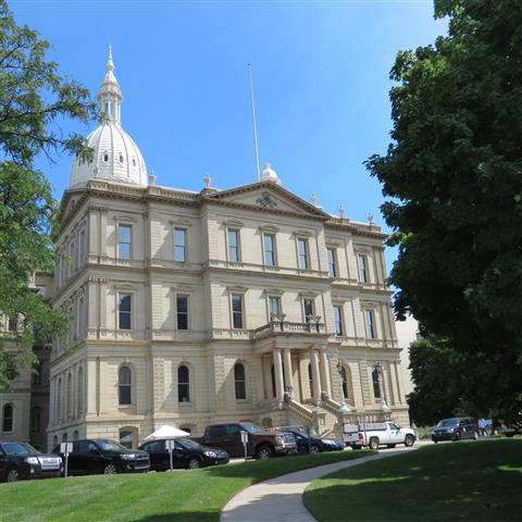 Michigan State Capitol in Lansing ( 2 of 3) (#2696)