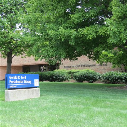 President Gerald Ford Library in Ann Arbor MI  1 of 4 (#2707)