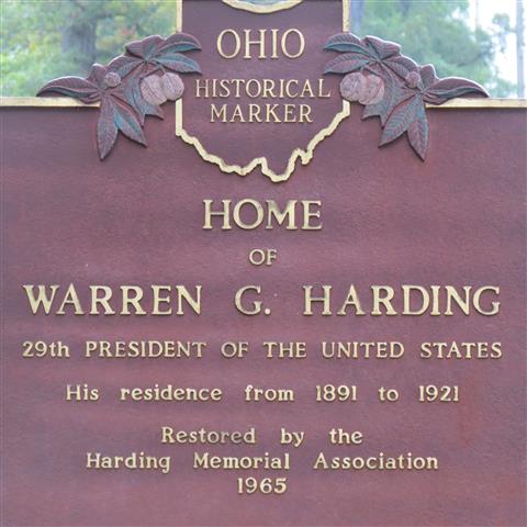 President Harding Home in Marion  1 of 4 (#2777)