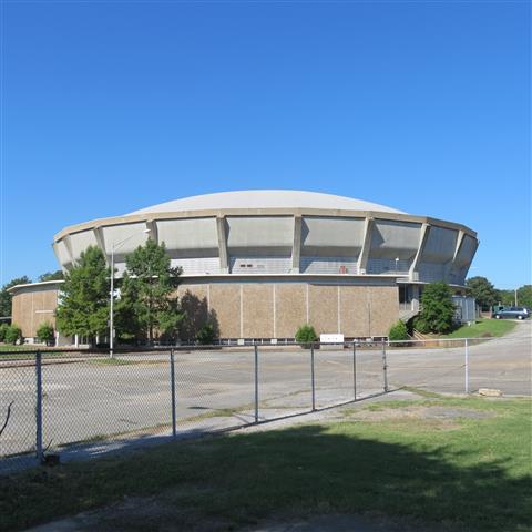 Coliseum adjacent to Jackson Central Merry High School (#2866)
