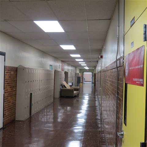 Former Jackson Central Merry High School building (inside) (#2875)