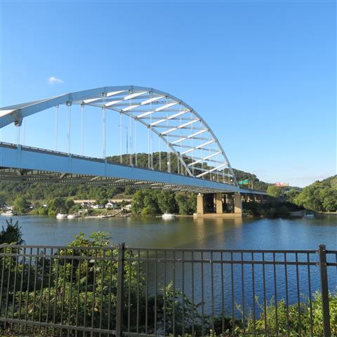 I-79 bridge over Ohio River in Pittsburgh PA 1 of 6 (#3067)