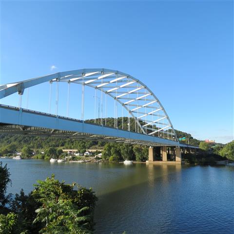 I-79 bridge over Ohio River in Pittsburgh PA 2 of 6 (#3068)