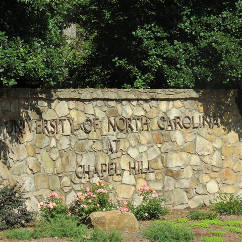 University of North Carolina campus in Chapel Hill  1 of 2 (#3147)