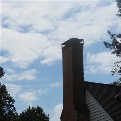 Chimney on President Tyler Home in Charles City VA  1 of 2 (#3186)