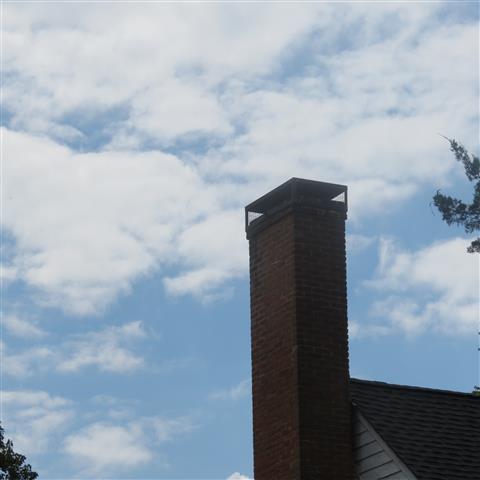 Chimney on President Tyler Home in Charles City VA  2 of 2 (#3187)