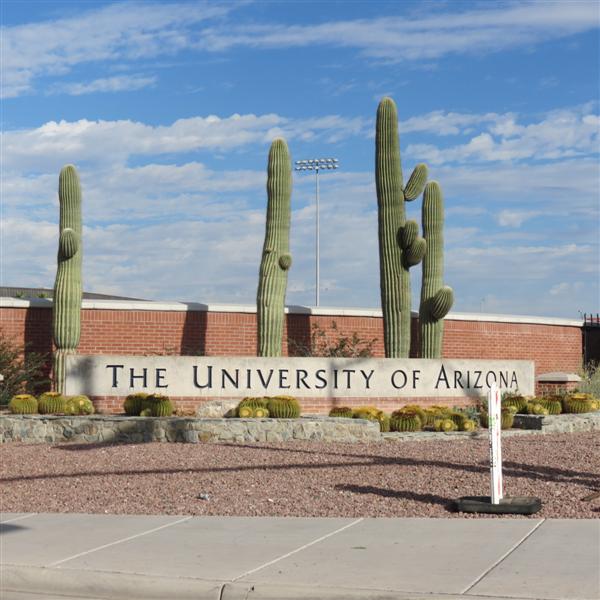 Univ. of Arizona signs and buildings  3 of 12 (#3980)