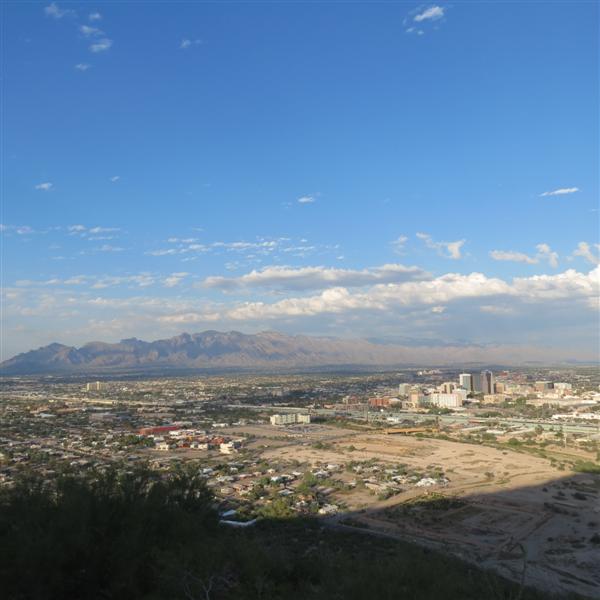 Tucson View from a mountain  2 of  5 (#4025)