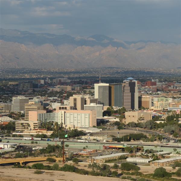 Tucson View from a mountain  4 of  5 (#4027)