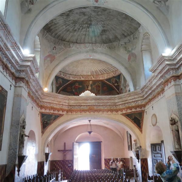 Inside Mission San Xavier Del Bac  7 of  7 (#4048)