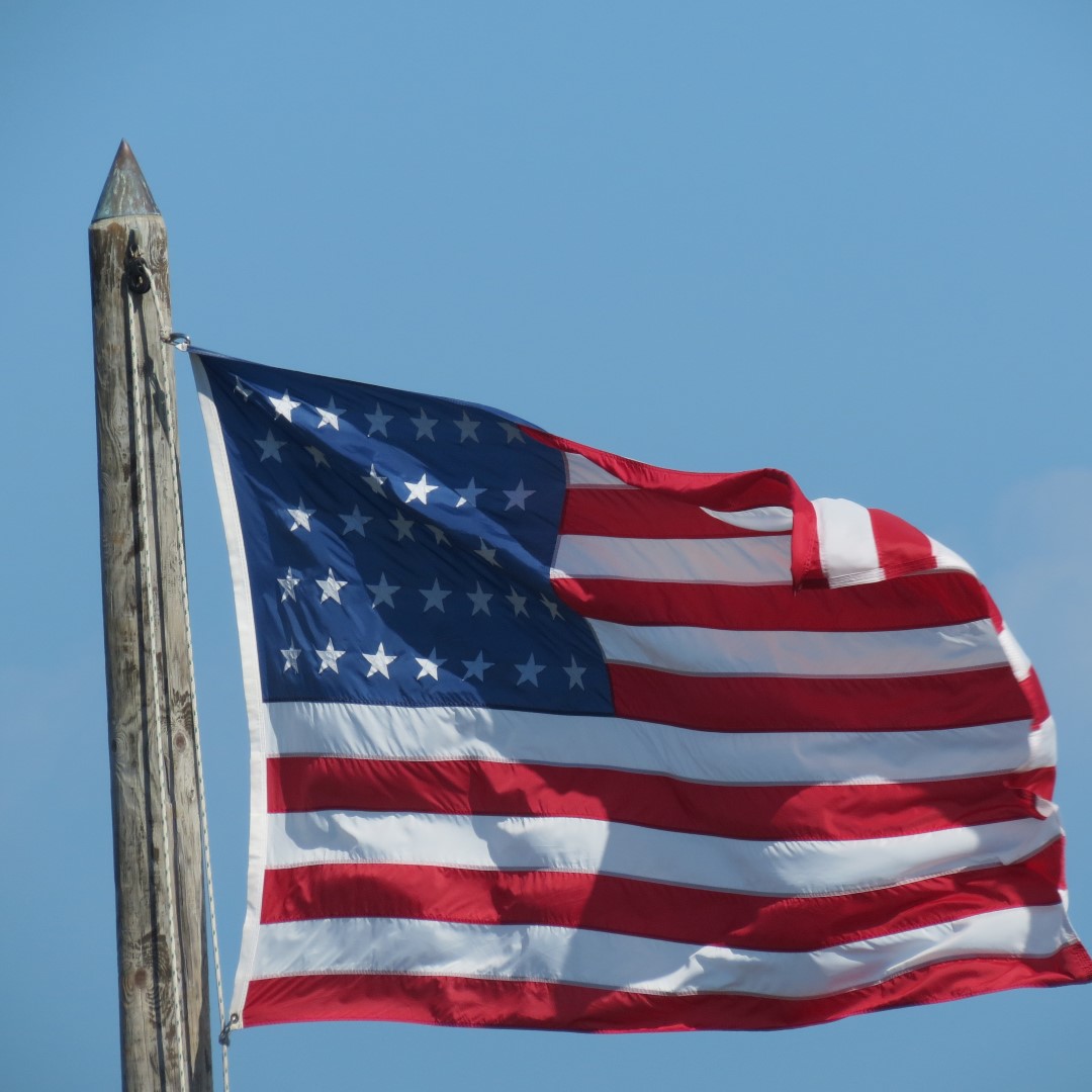 US Navy Ships and Ft Zachary Taylor Flag  3 of  3 (#5275)