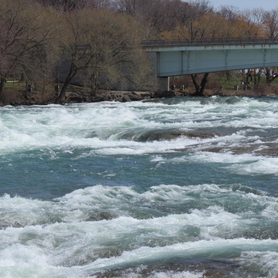 Niagara River just downstream from the falls  5 of 9 (#5870)