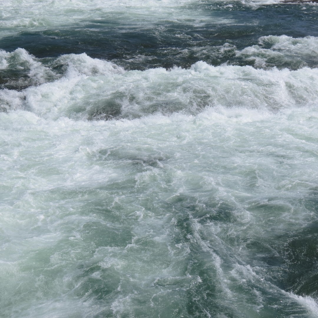 Niagara River just downstream from the falls  6 of 9 (#5874)