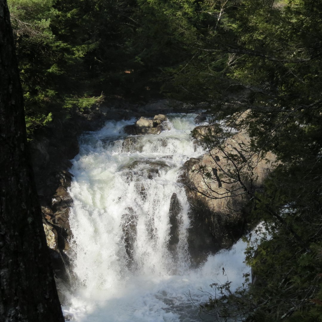 Split Rock Falls on Bouquet River south of Elizabethtown NY   3 of 11 (#6340)