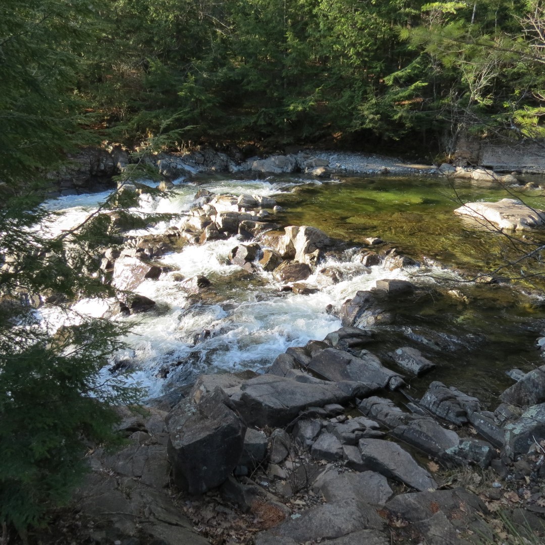 Split Rock Falls on Bouquet River south of Elizabethtown NY   7 of 11 (#6345)