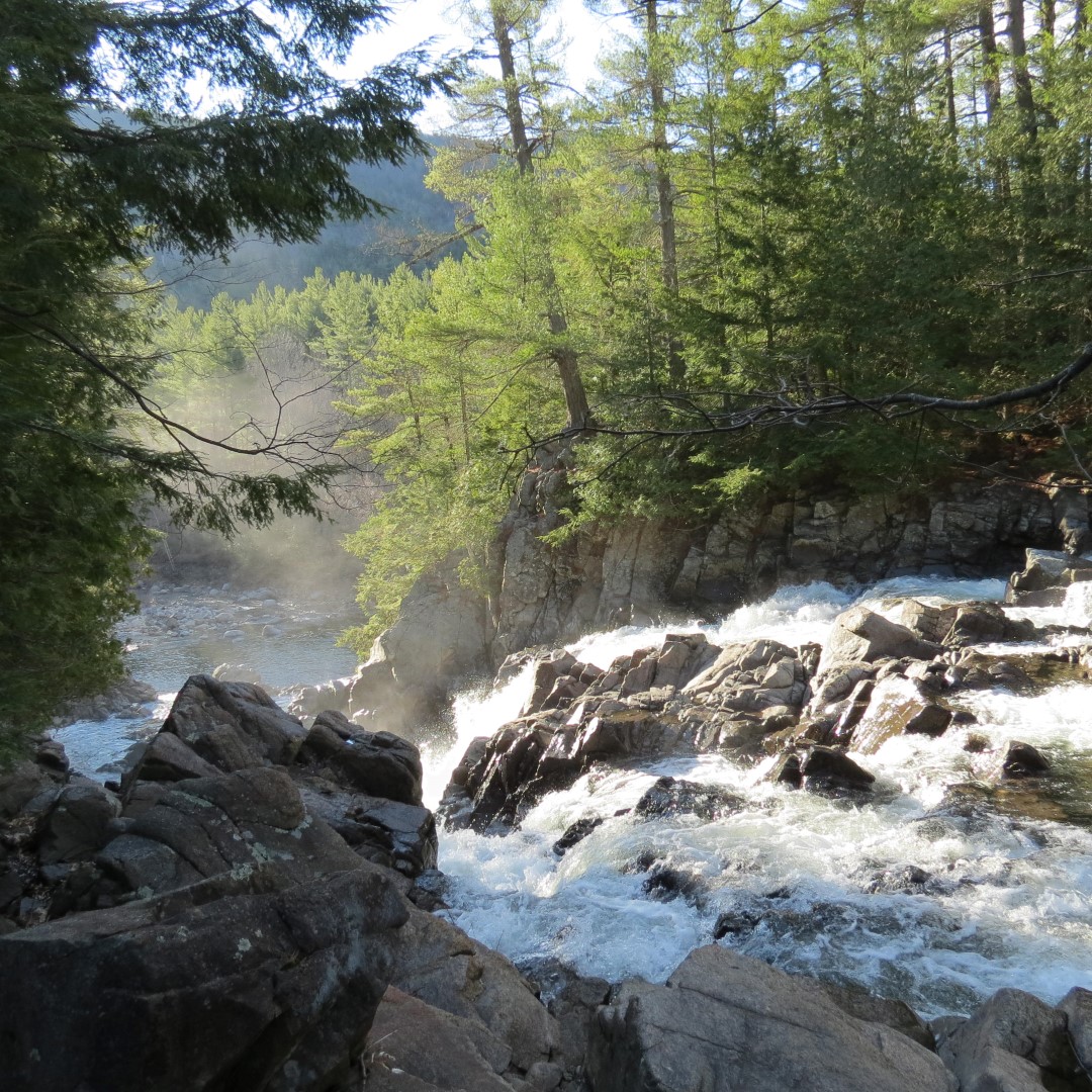 Split Rock Falls on Bouquet River south of Elizabethtown NY   9 of 11 (#6347)
