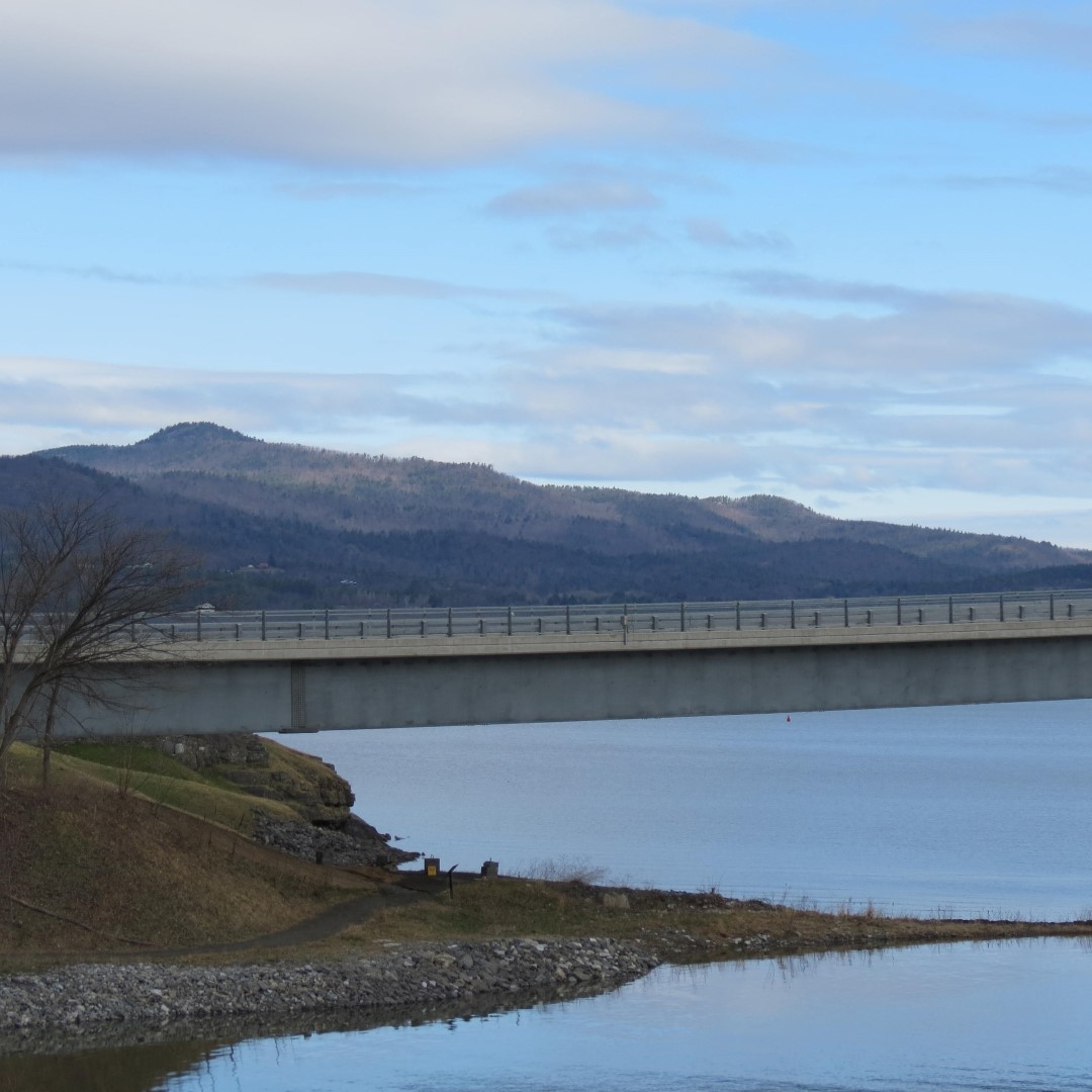 Bridge leading to Vermont at Crown Point NY  3 of 3 (#6375)
