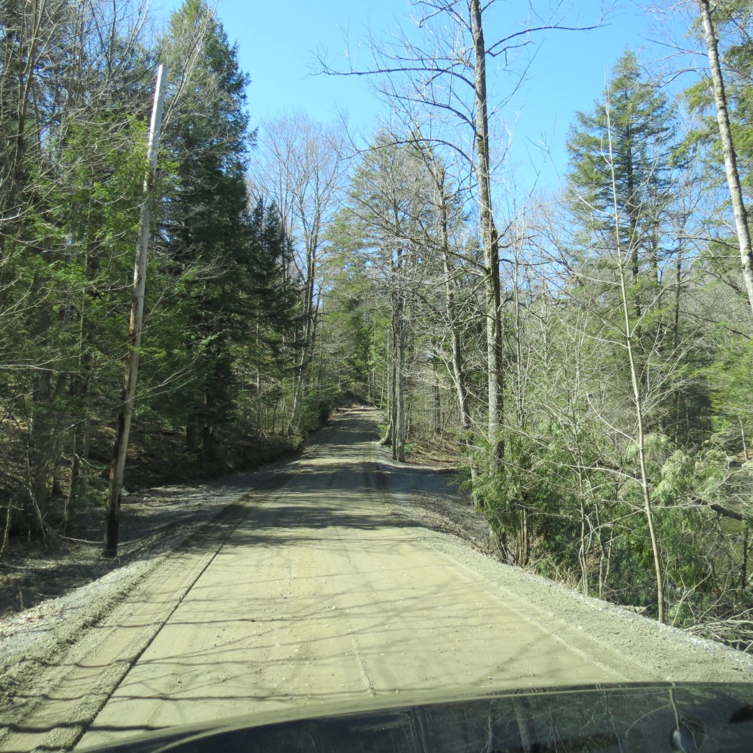 Road leading to Lake George Shelving Rock NY area  2 of 2 (#6383)