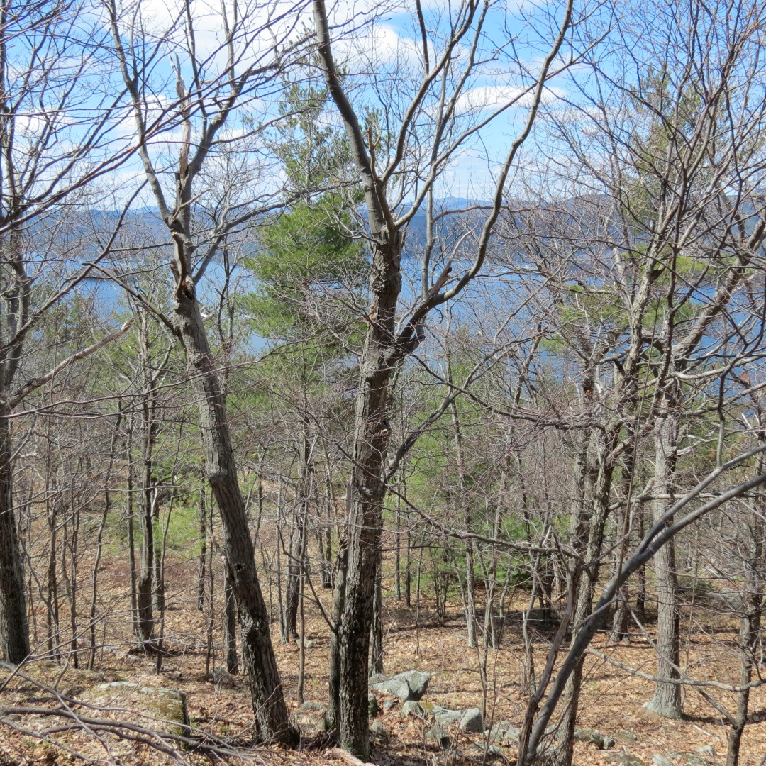 View from atop Lake George Shelving Rock NY  1 of 11 (#6396)
