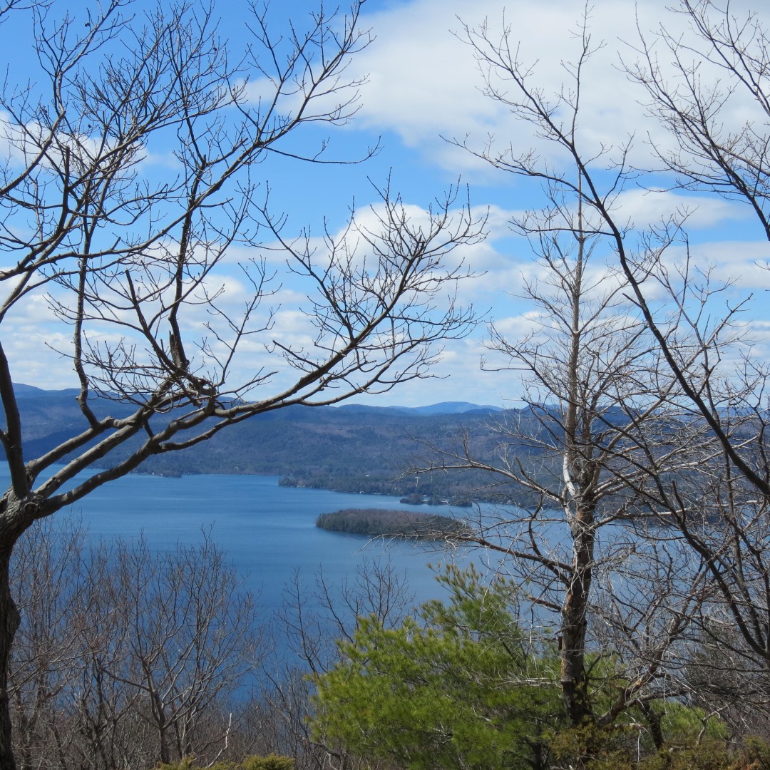 View from atop Lake George Shelving Rock NY  3 of 11 (#6398)