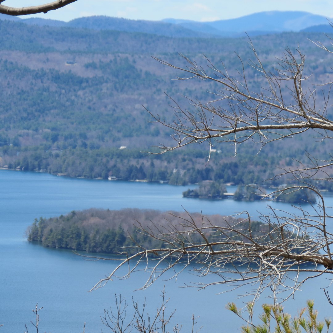 View from atop Lake George Shelving Rock NY  4 of 11 (#6399)