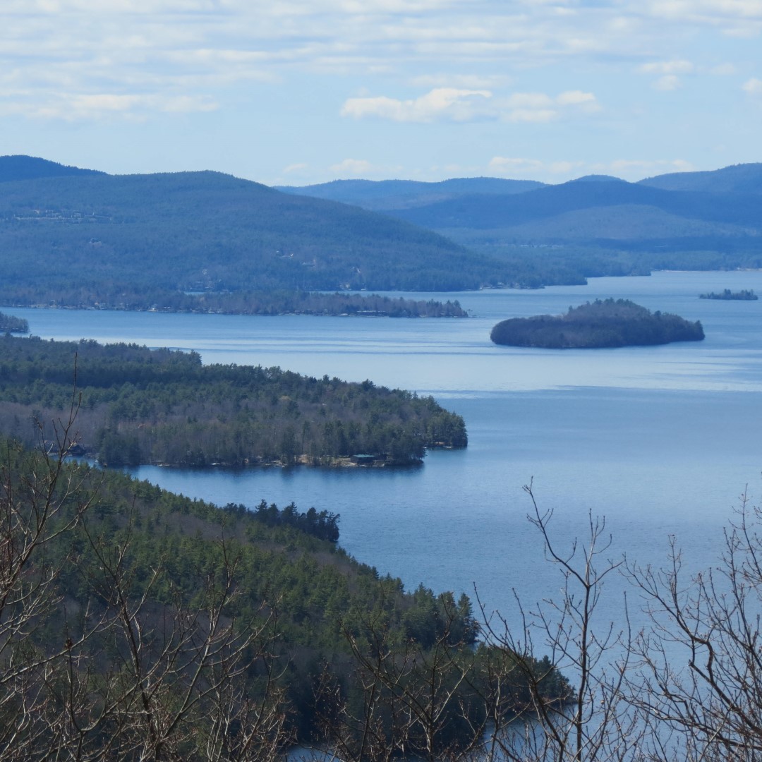 View from atop Lake George Shelving Rock NY  5 of 11 (#6400)