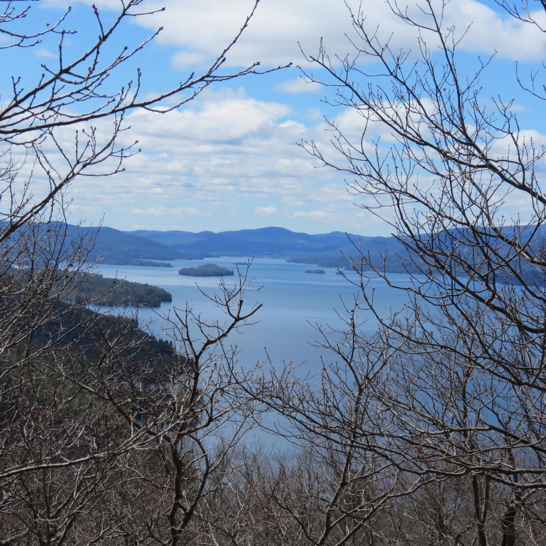 View from atop Lake George Shelving Rock NY  7 of 11 (#6402)