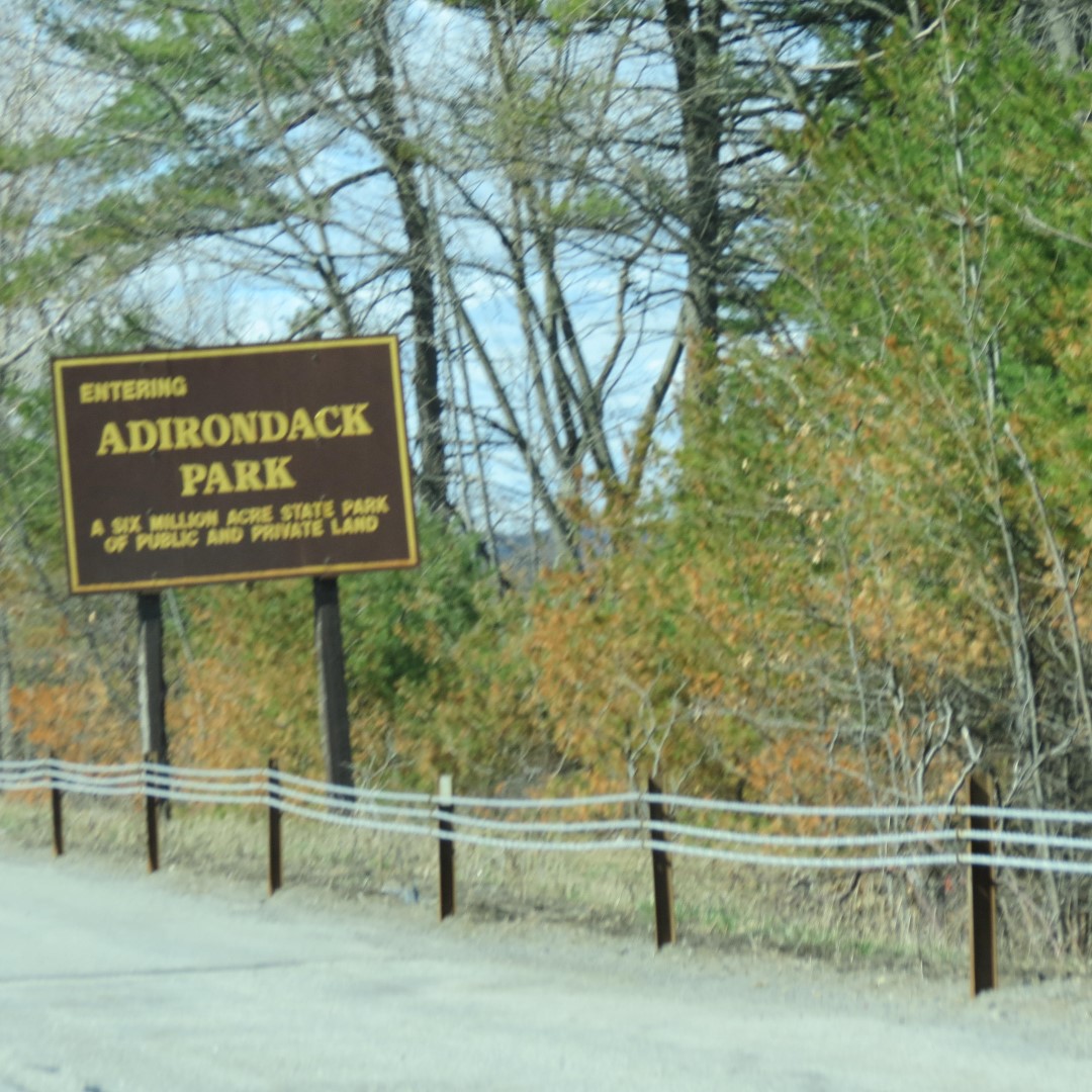 Entry sign for Adirondack Park at Lake George NY  1 of 1 (#6421)
