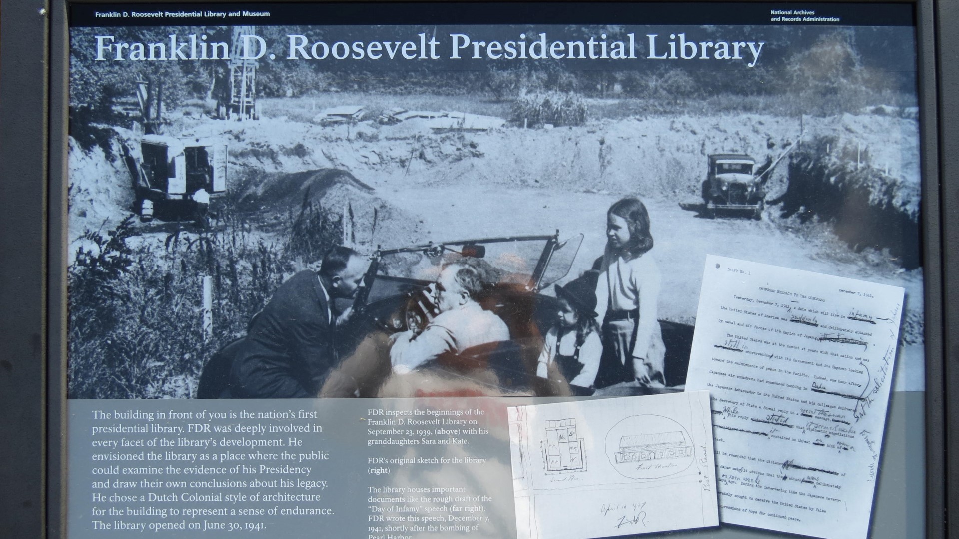 Miscellaneous sites around the President Franklin Roosevelt Home in Hyde Park NY  5 of 6 (#6575)