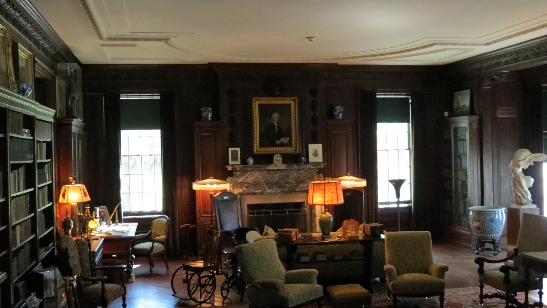 Inside the Home of President Franklin Roosevelt Home in Hyde Park NY  8 of 17 (#6589)
